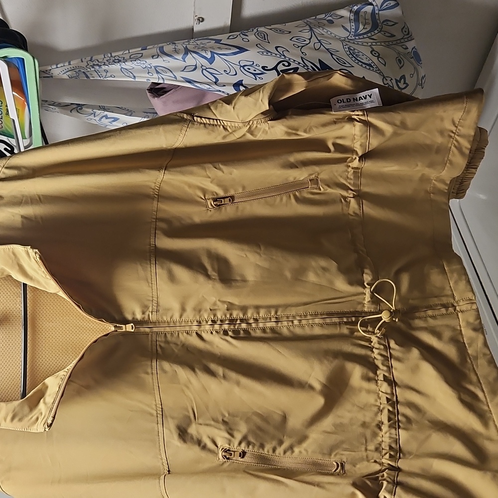 Old Navy Women's Utility Jacket in Tan: NWT 2X
